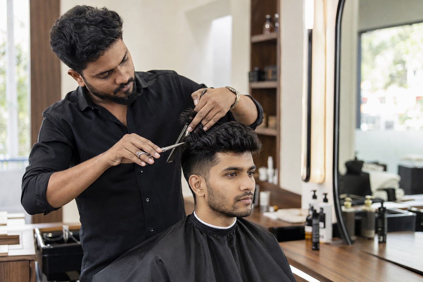 Precision men’s haircut style inspiration